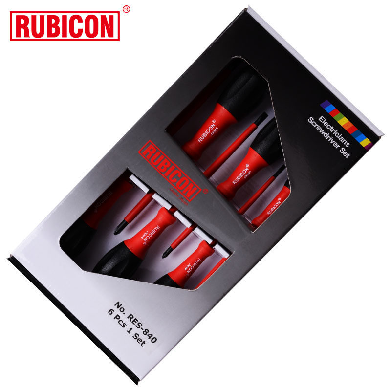 로빈후드 루비콘]RES-840 수입 고전압 절연 드라이버 세트 드라이버 세트 6종 세트