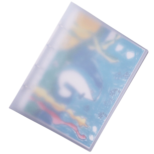 文件夹资料册活页夹乐谱夹美术画册夹子外壳画画作品集证书奖状收集8K透明文件袋保护套杂志海报a3收纳活页本