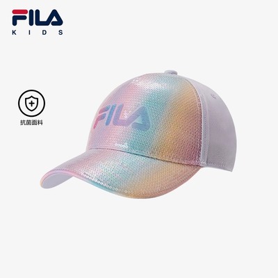 FILA斐乐遮阳帽女小童棒球帽