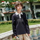 长袖 T恤2025秋季 新款 FILA斐乐儿童童装 男女童大小童美式 POLO上衣