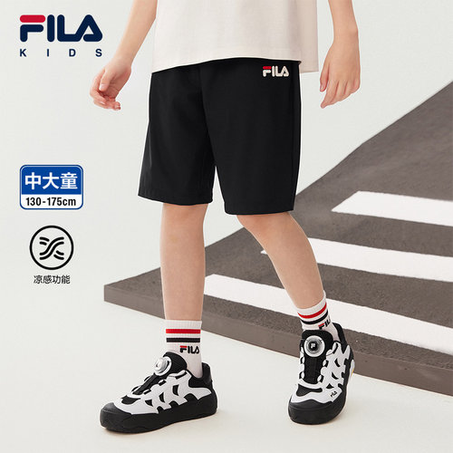 FILA斐乐男童针织五分裤