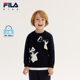 FILA斐乐童装 小童男童休闲保暖企鹅舒适毛衣 秋冬款 儿童毛衫 长袖