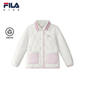 斐暖功能 FILA斐乐儿童童装 羽绒服2025年冬季 新款 女中大童棉服
