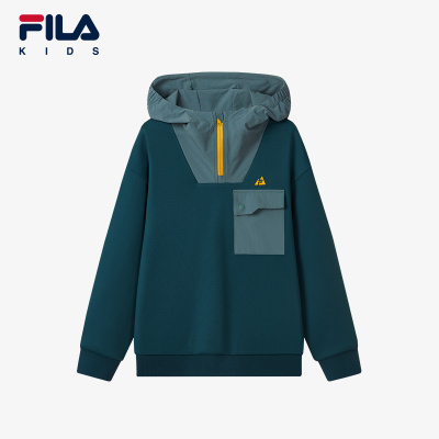 FILA斐乐男童针织连帽上衣