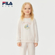 彼得兔联名儿童童装 卫衣2025年冬季 FILA 新款 女童小童套头上衣