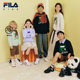 男女童中大童春秋装 FILA斐乐儿童童装 熊猫套头抗菌卫衣2025年新款