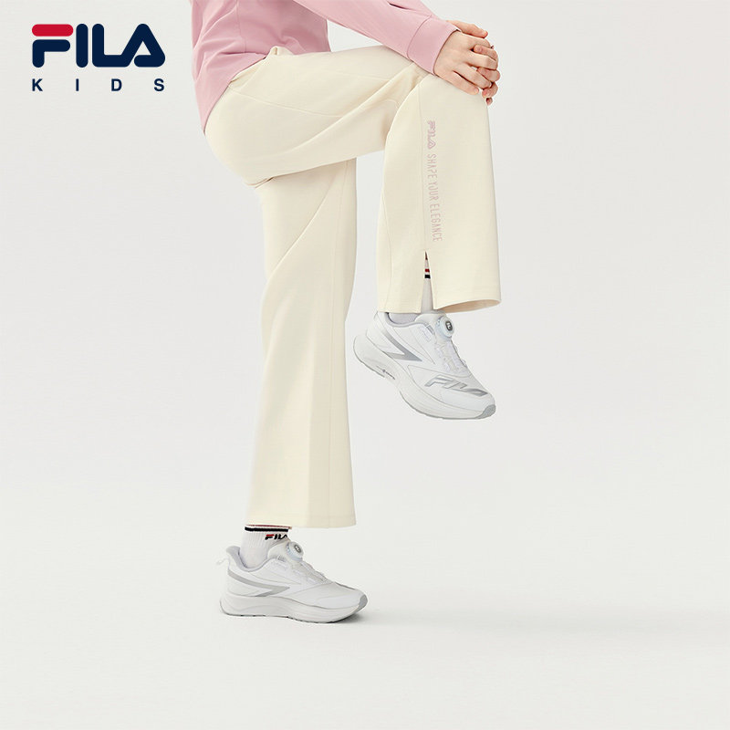 FILA斐乐儿童童装裤子2025年冬季新款女童中大童宽松中腰运动长裤,童装/婴儿装/亲子装,裤子,淘宝优惠券,粉丝福利购,淘宝优惠卷