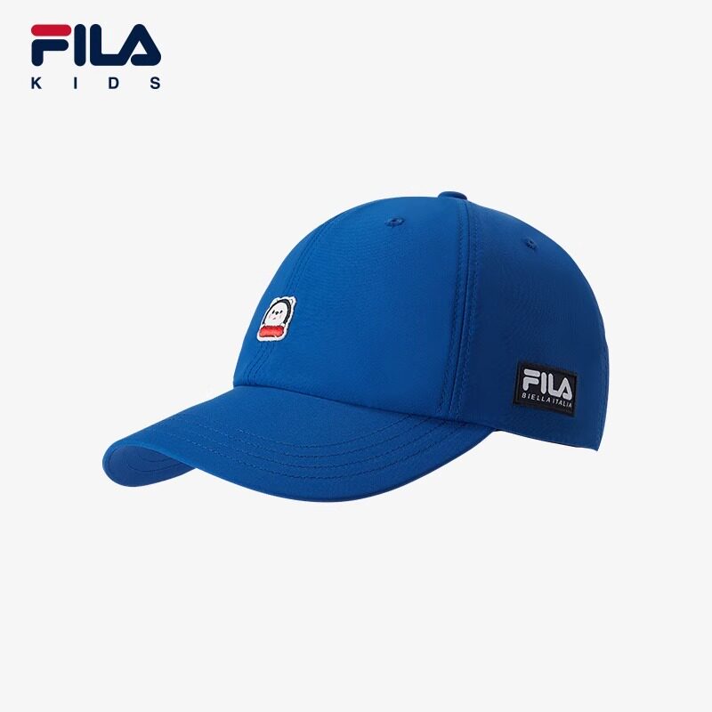 【汗带抗菌】FILA斐乐儿童帽子2025春季新款遮阳帽中大童棒球帽潮 - FILA KIDS官方店出品