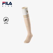 女中大童及膝袜 新款 莱卡纱线 FILA斐乐儿童袜子高腰2025年夏季