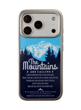 VAVENUE《The Mountains Are Calling》群山召唤原创手机壳适用苹果iPhone14/15/16/17promax保护套创意小众