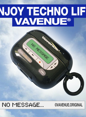 VA胜利大道复古传呼机耳机套适用苹果AirPods 3 4 Pro2 Y2K美式创意原创设计