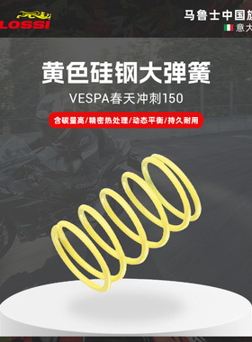 Malossi马鲁士Vespa春天冲刺150变速调节硅钢大弹簧进口改装配件