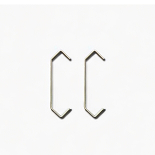 1mm到8mm粗1000个V型喷漆喷粉喷塑电镀流水线通用挂钩厂家直销