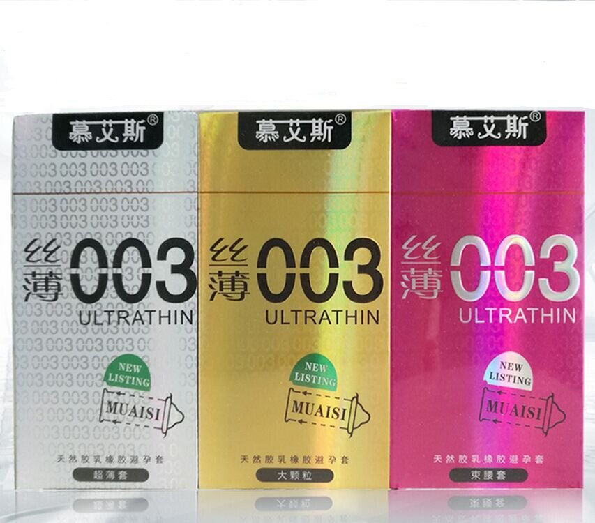 慕艾斯超薄003避孕套12只装酒店宾馆超市成人性用品安全套便宜套