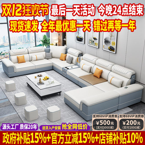 2025新款布艺沙发客厅冬夏两用