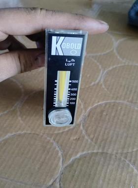 KOBOLD科宝流量计，型号LUFT，实物拍摄。透明外壳设p
