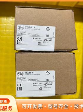 IFM易福门感应头开关传感器，型号TD2811，数量两个，p