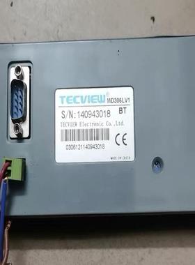 TECVIEW台炜文本显示器MD306LV1，拆机品，功能p