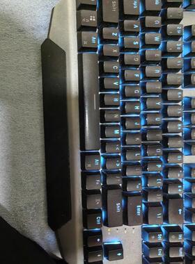 机械师K7-B87W键盘，双模连接，青轴手感，灰色机身配单p