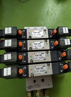 SMC阀岛一组，型号VZ5240-5MZC两个，型号VZ5p