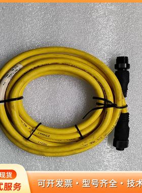 AB罗克韦尔工业连接线889D-F3JBDMA-2，黄色线P