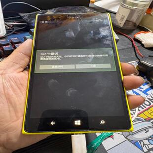 其他功能没有办法测试 触屏不能用 诺基亚1520 充电能开机