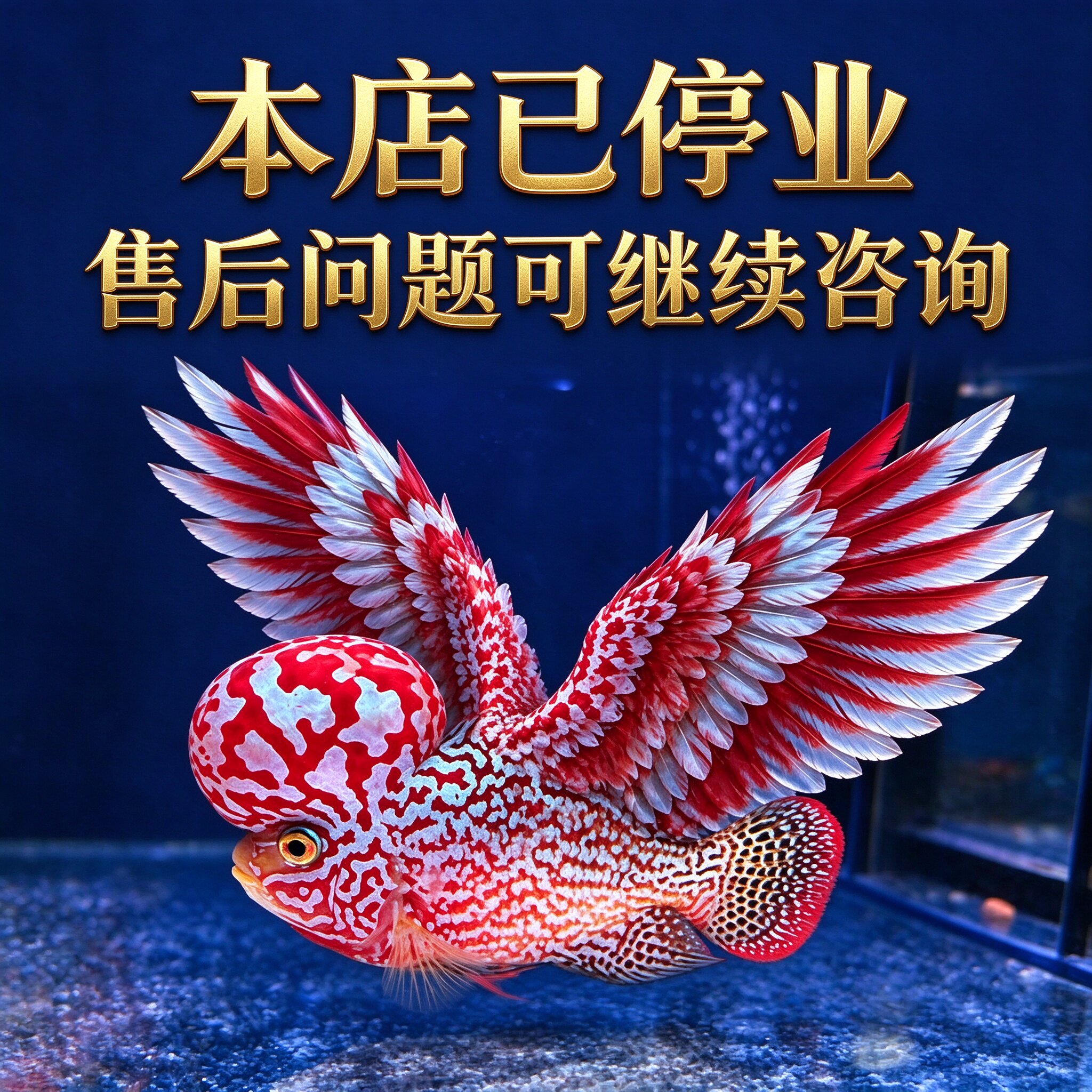 〖已起头〗泰国进口热带观赏罗汉鱼大苗小亚成泰金花鸿运火凤凰