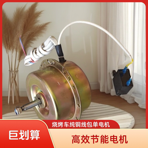 烧烤车油烟净化器纯铜线包单电机