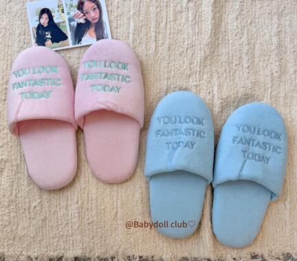 情侣宅家日记~静音超软天鹅绒刺绣拖鞋秋冬轻便家用高级感地面拖