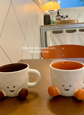 jellycat马克杯～可爱咖啡杯情侣杯陶瓷水杯送闺蜜礼物水杯子