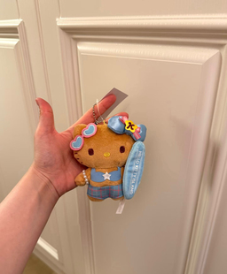 济州岛海女中古hellokitty包包挂件可爱毛绒公仔书包饰品玩偶