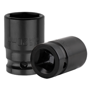 电动扳手套筒1/2六角套筒头电扳气动套筒套装大飞8/10/22/24/30mm