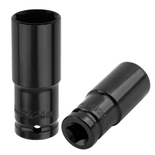 电动扳手套筒 全套加长套筒头风批手电钻套筒套装8/10/18/21/22mm