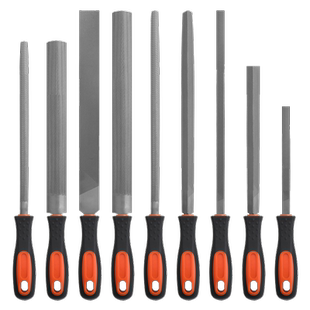 希孟锉刀打磨工具半圆锉三角锉刀扁平锉刀钢锉三棱锉钳工锉刀套装