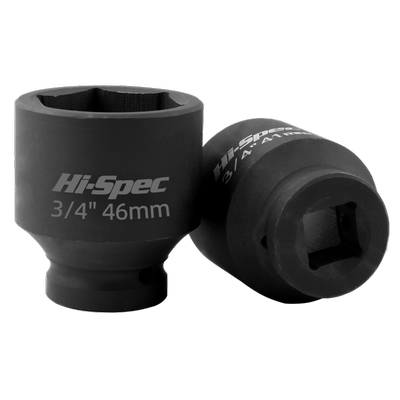 3/4寸风炮六角套筒加厚套筒扳手