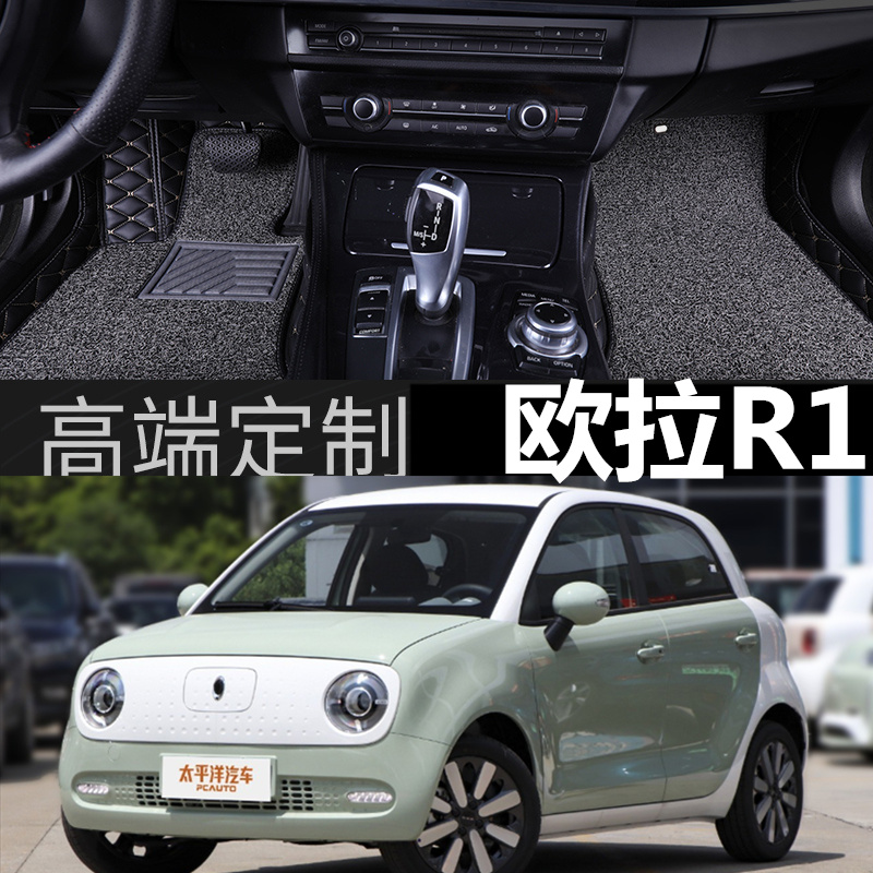 汽车脚垫长城欧拉r1黑猫车iq白猫好猫专用全包围装饰全包地毯地垫