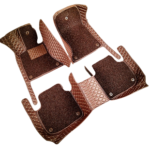 老款奔驰S320 S500 S550 S600 W220千禧蝴蝶奔专用皮革全包围脚垫