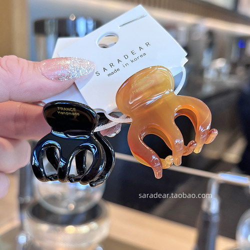 小号高马尾公主头发夹抓夹法式