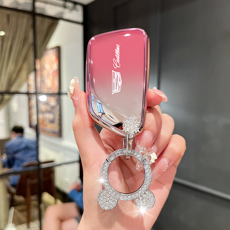 适用凯迪拉克钥匙套23款ct