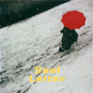 索尔雷特Saul Leiter  竖构图与色彩诗意的完美融合 摄影学习素材
