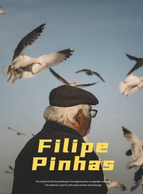西班牙摄影师Filipe Pinhas孤独背影冷清的街头 摄影审美提升素材