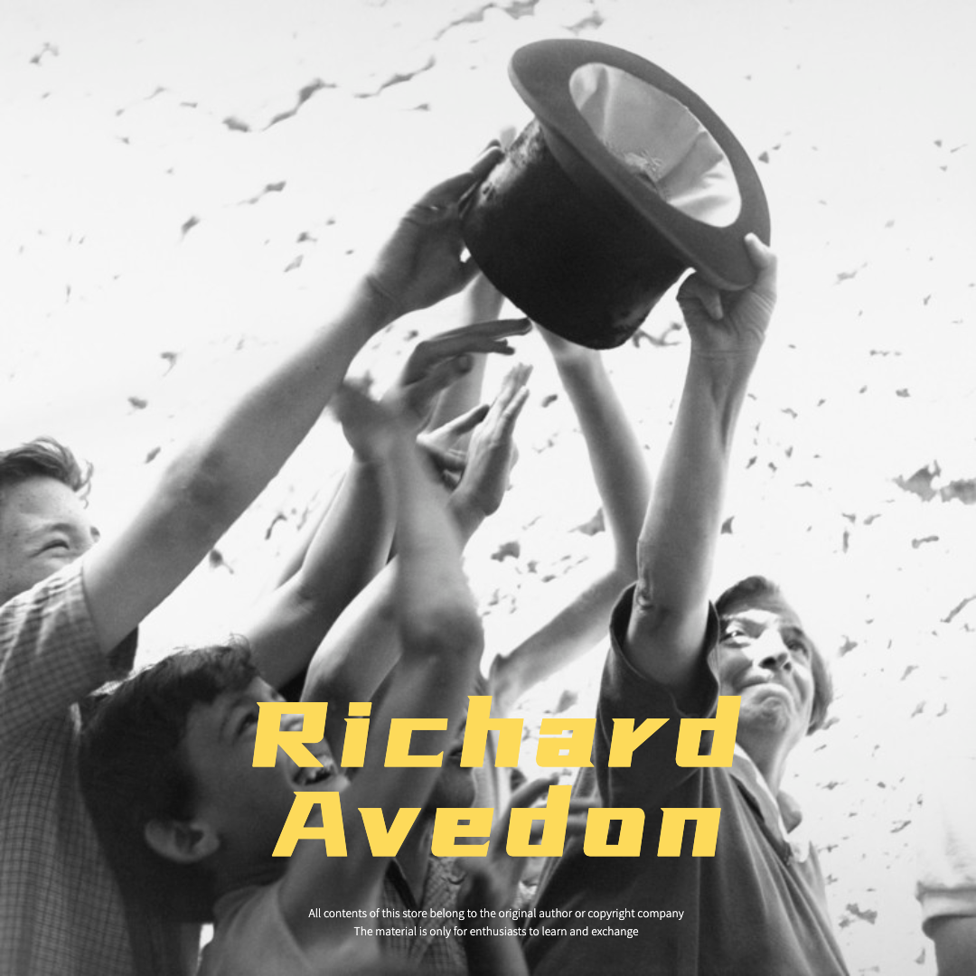 理查德艾维顿Richard Avedon人像纪实时尚摄影参考素材