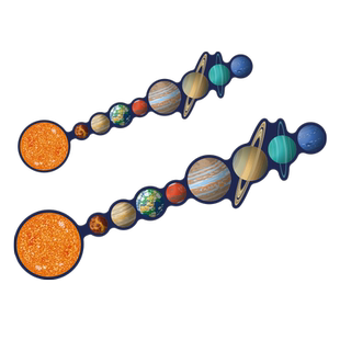 太阳系星球趣味贴纸创意太空行星地球个性车身划痕装饰玻璃反光贴