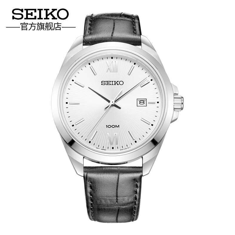 SEIKO¾«¹¤ÊÖ±íÄÐÈÕ±¾·ÀˮƤ´øÄÐÊ¿¼òԼʯӢ±íÐÝÏÐÄбíSUR284P1