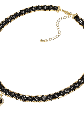 choker玫瑰小众设计感高级脖颈链