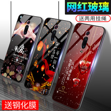 小米红米k20手机壳镜面玻璃redmiK20pro保护套全包防摔个性创意k20网红同款情侣红米k20 PRO超薄硅胶男女新款