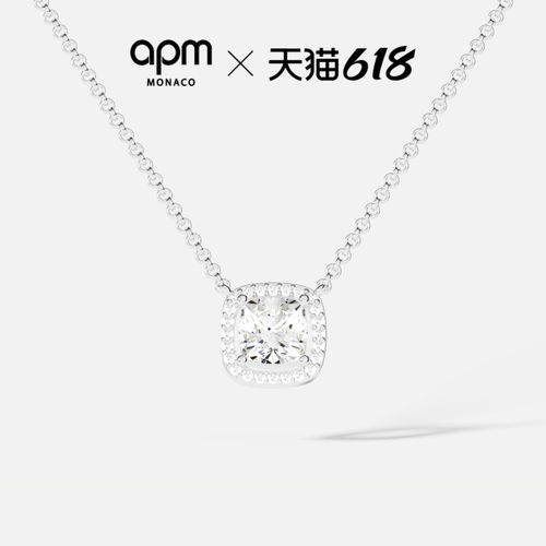 APM小码方形项链可调节简约送礼