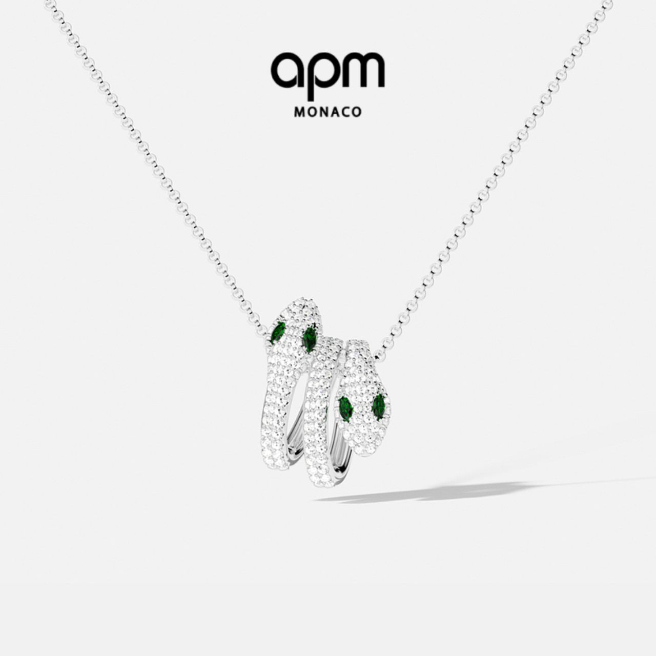 APM蛇形可调节项圈个性时尚