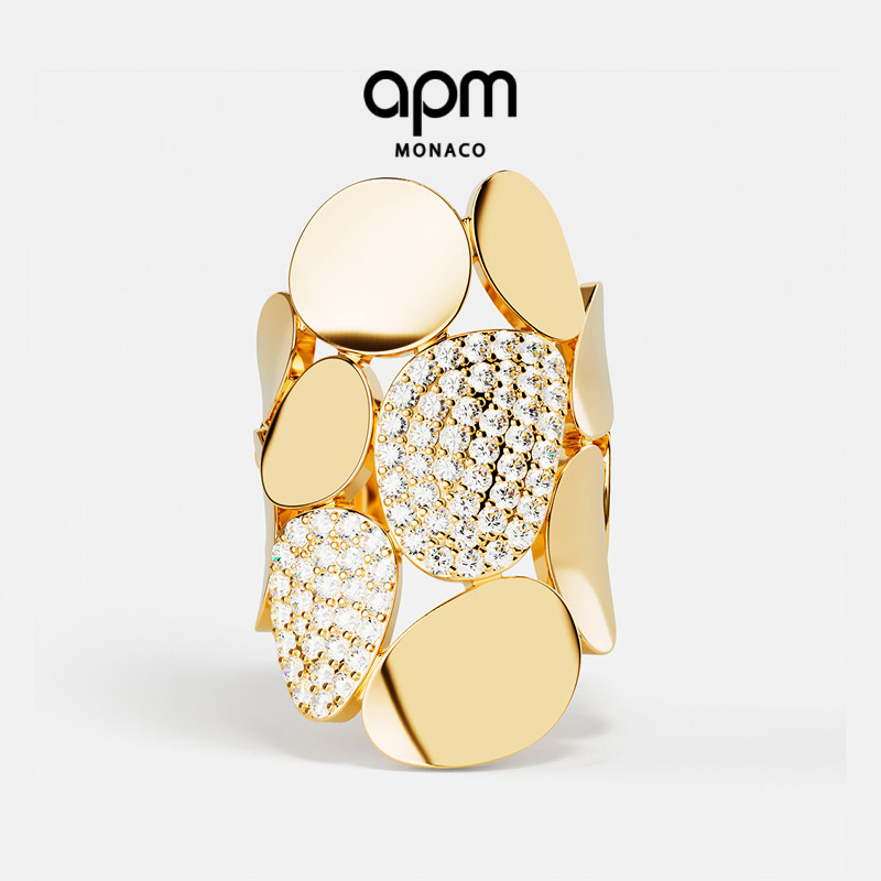 APMMonaco个性Galet戒指