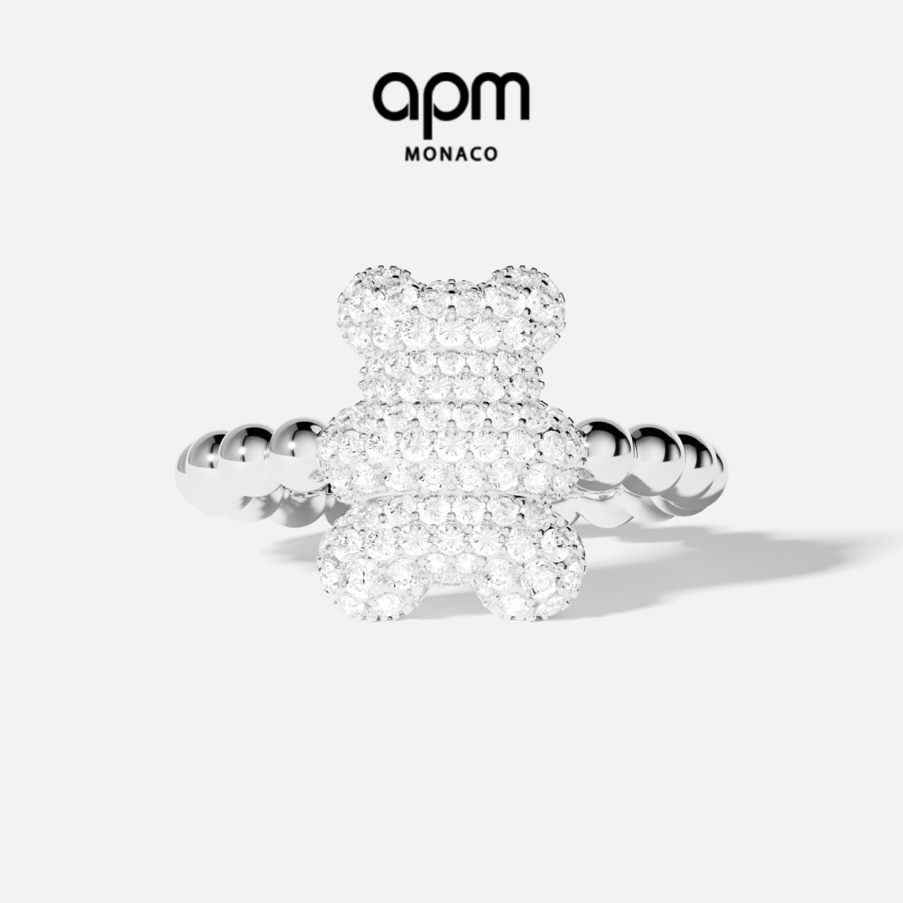 APMYummy银珠戒指个性潮酷送礼